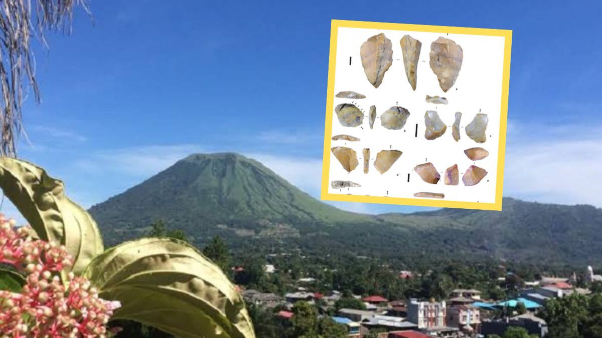 Kamienne narzędzia z Calio. Najstarsze ślady homininów na Sulawe