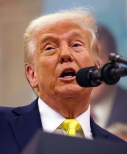 Zamieszanie w Gabinecie Owalnym. Trump przerywa przemówienie