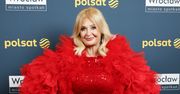 Majka Jeżowska cała w czerwieni na koncercie Polsatu. Błyszczała z daleka