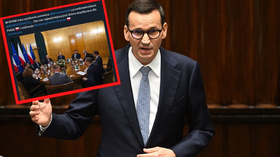 Konfederacja na rozmowach u Morawieckiego