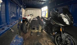 Po pościgu straż graniczna odzyskała skradzione w Niemczech motocykle