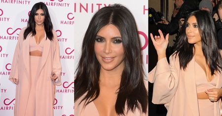 Kim Kardashian na różowo... Jak z "Gwiezdnych Wojen"? (ZDJĘCIA)