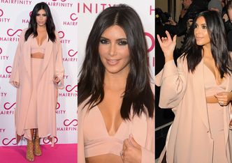 Kim Kardashian na różowo... Jak z "Gwiezdnych Wojen"? (ZDJĘCIA)