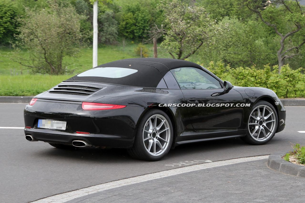 Porsche 911 Targa (2013) przyłapane! Powróci klasyka?