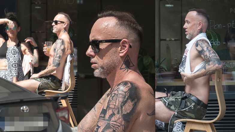Nergal opala gołą klatę