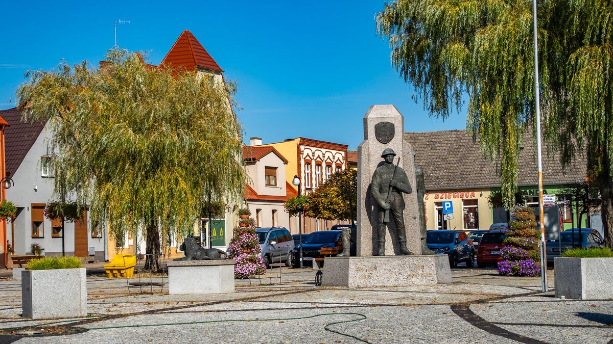 Margonin, centrum miasteczka