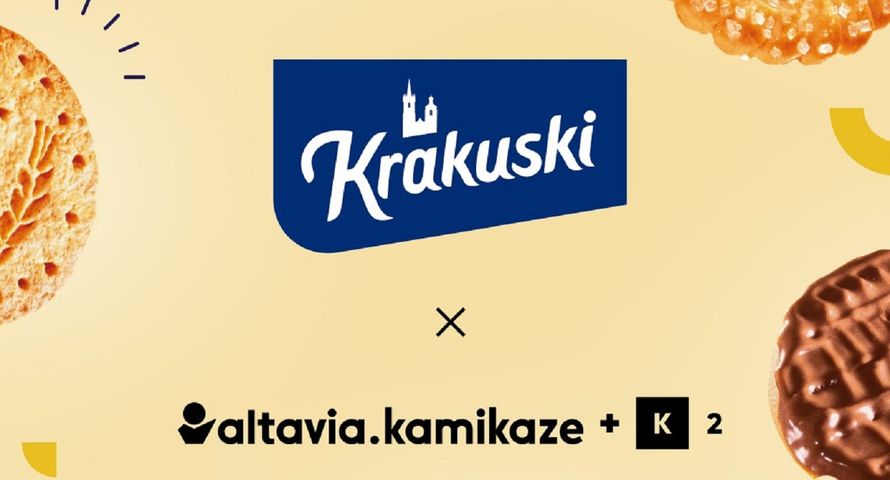 Kamil Baleja z córką w kampanii marki Krakuski