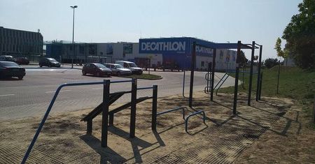 Decathlon Lublin Węglin zbudował dla mieszkańców Park Street Workout
