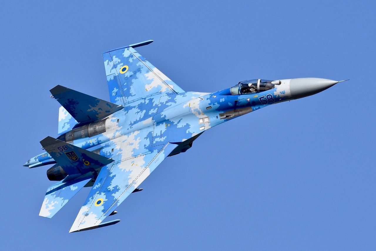 Su-27 ukraińskiego lotnictwa