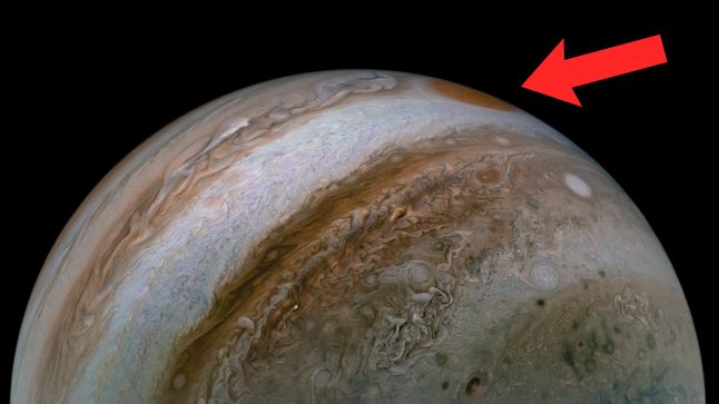 Wielka Czerwona Plama to burza szalejąca na Jowiszu co najmniej od 357 lat.