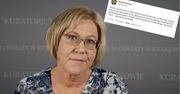 Nowy wpis małopolskiej kurator. Takiej reakcji nie przewidziała