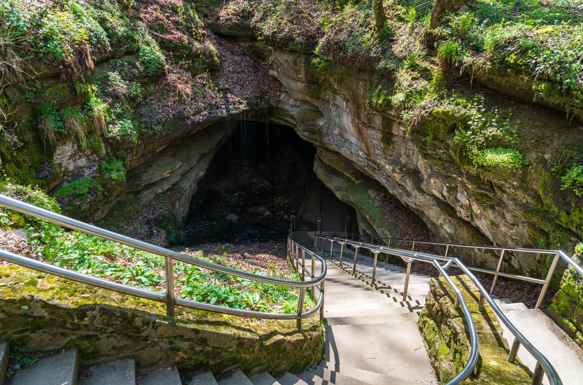 Jaskinia Mammoth Cave to największa atrakcja parku Mammoth Cave