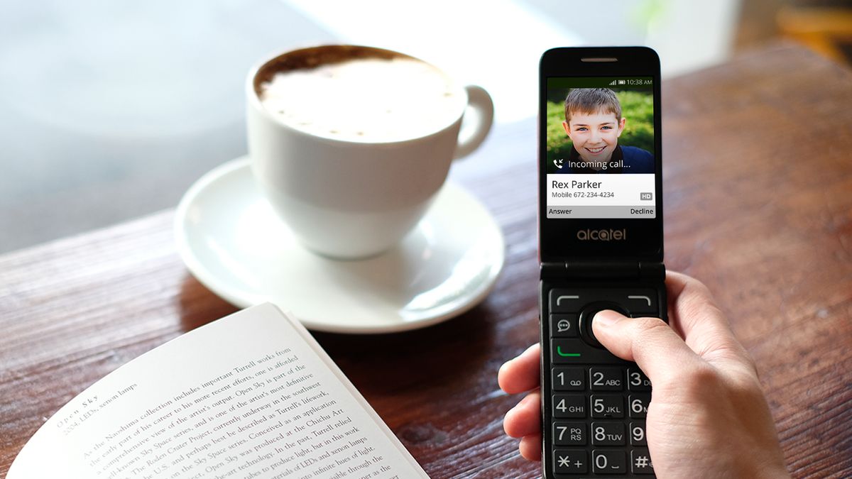 Alcatel OneTouch Go Flip z KaiOS-em (źródło: KaiOS Press Pack)