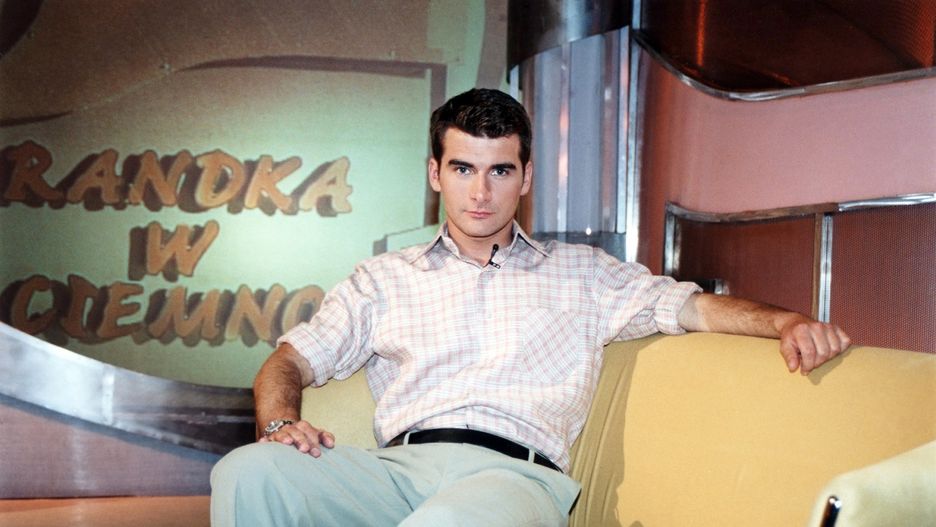 Tomasz Kammel w "Randce w ciemno", 2001 r.