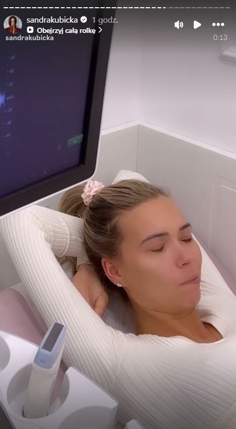 Sandra Kubicka u ginekologa