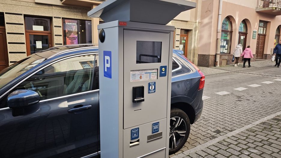 Nowe parkomaty stanęły w centrum Chrzanowa