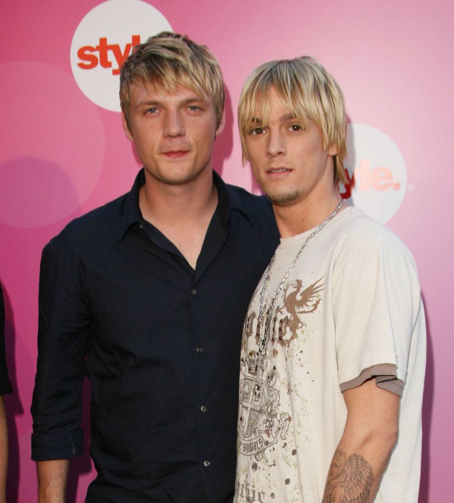 Aaron Carter z bratem, członkiem Backstreet Boys 