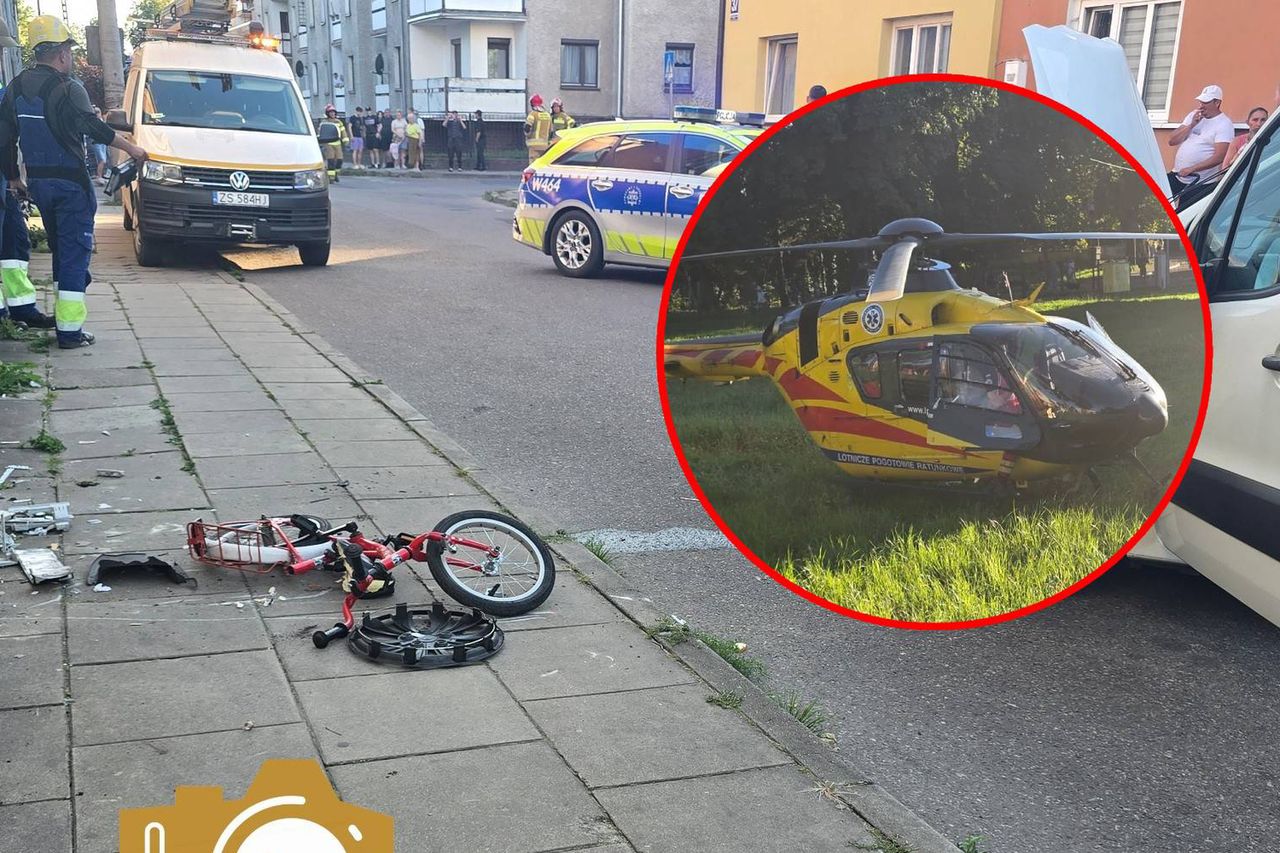 Dramatyczny wypadek w Gryficach. Kierowca potrącił dziecko
