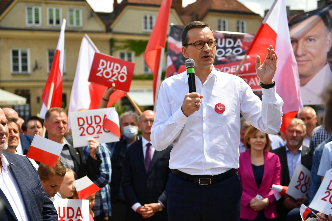 Wybory 2020. Premier Mateusz Morawiecki: Andrzej Duda jest gwarantem wolności