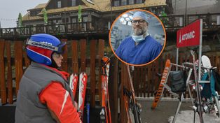 Urazy kolan, barków, obojczyków. Ortopeda mówi, z czym się mierzy zimą