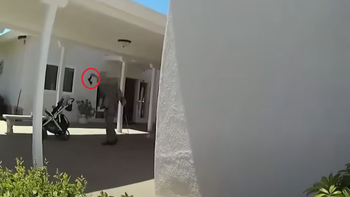 Agresywny napastnik został postrzelony przez policję w USA