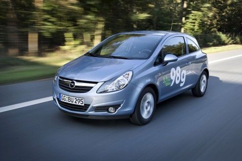 Opel Corsa ecoFLEX - 3,7-litra na setkę