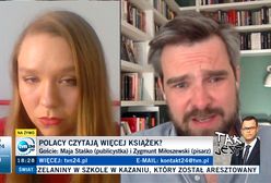 Po występie w TVN24 zalała ją fala hejtu. Stanęła w obronie nieczytających Polaków