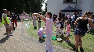 Piekoszów: Festyn dla dzieci na 44. Kieleckiej Pieszej Pielgrzymce