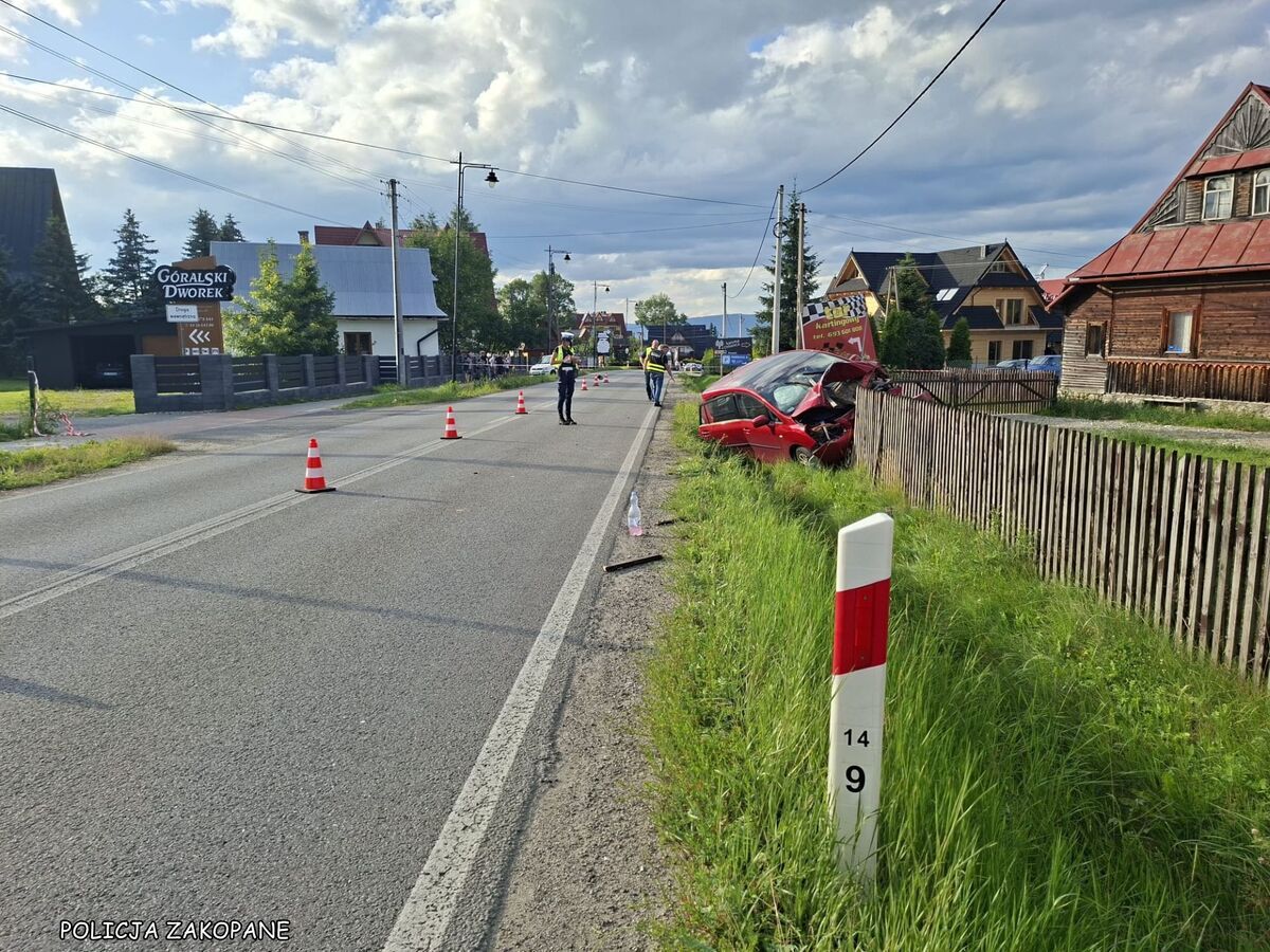 Wypadek w Białce Tatrzańskiej
