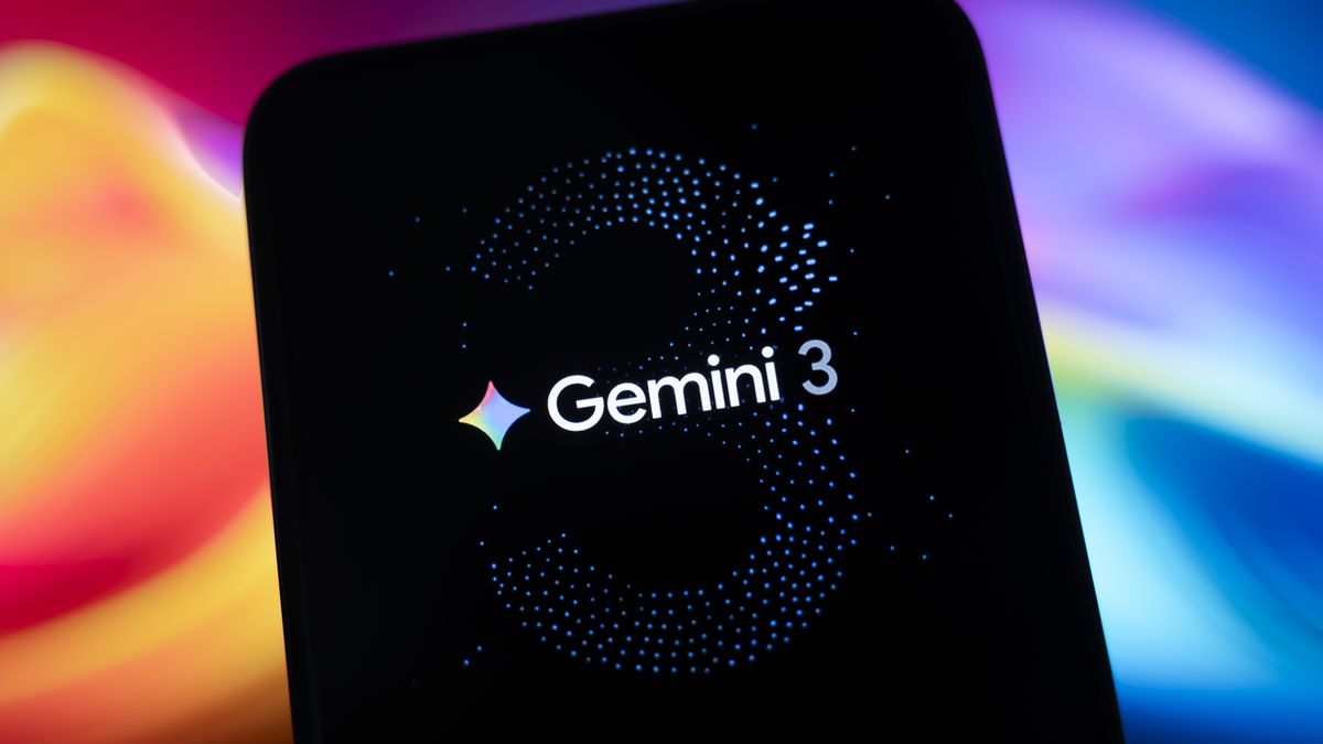 The Gemini 3 logo appears on a smartphone screen with a colorful abstract illustration in the background. Google and Apple enter into a collaboration agreement to integrate Gemini into Siri and the entire ecosystem in Creteil, France, on January 14, 2026. (Photo by Samuel Boivin/NurPhoto via Getty Images)