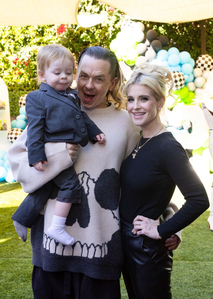 Kelly Osbourne i Sid Wilson z synem