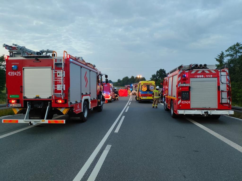 Śmiertelny wypadek w Dąbrowie Tarnowskiej