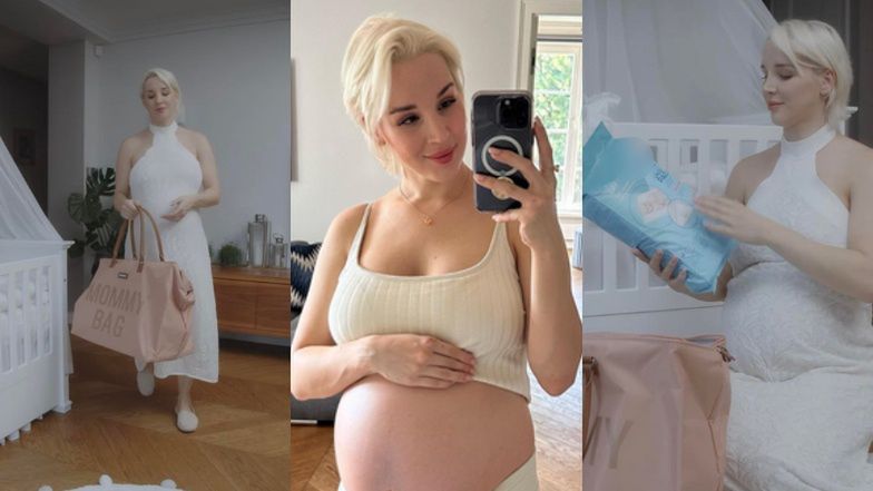 Ciężarna Lil Masti pokazała torbę do szpitala