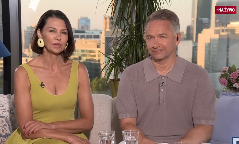 Anna Popek i Rafał Patyra w śniadaniówce Telewizji Republika