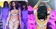 Monstrualne pośladki Cardi B próbują wydostać się z ciasnego kombinezonu (ZDJĘCIA)