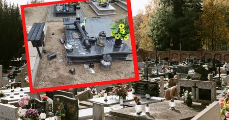 Wstrząsające. Wandale zniszczyli kilkadziesiąt nagrobków