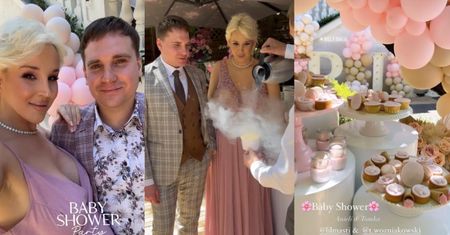 Lil Masti wyprawiła wystawne BABY SHOWER z parującymi lodami. Zdradziła też IMIĘ DZIECKA (ZDJĘCIA)