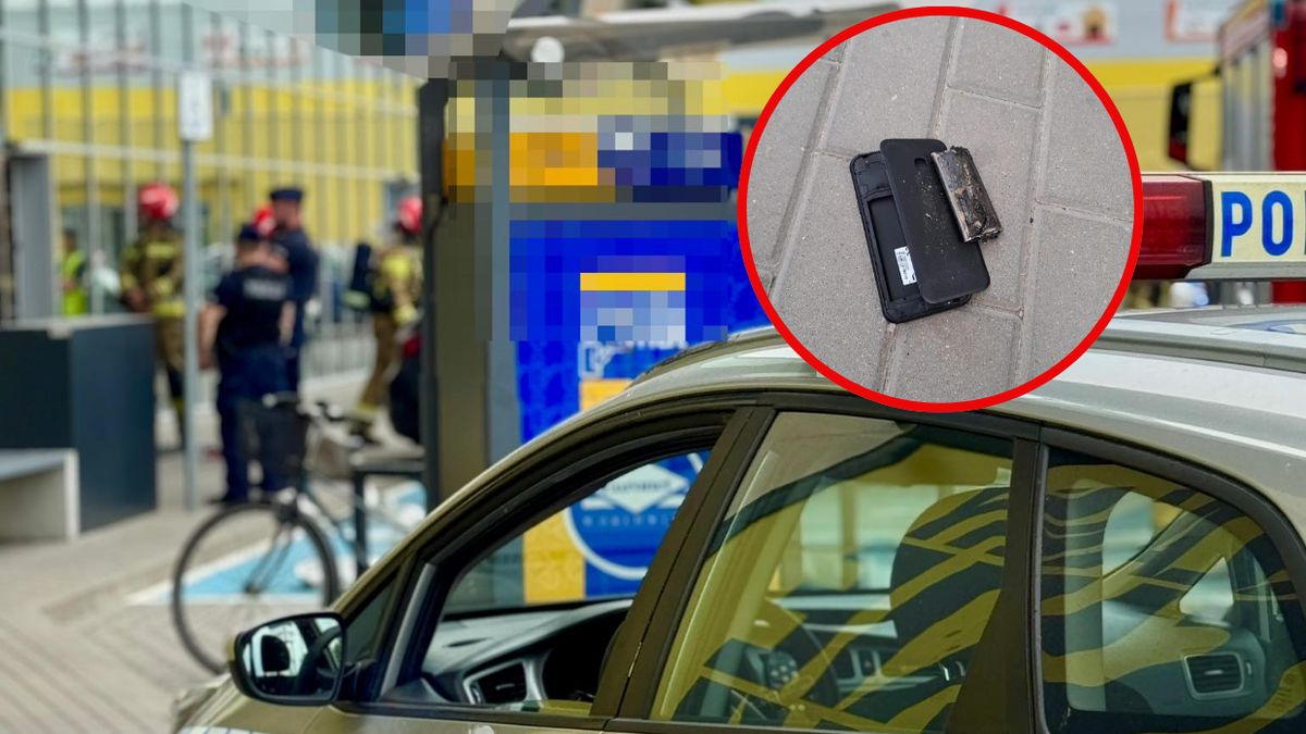 Bateria w telefonie wybuchła