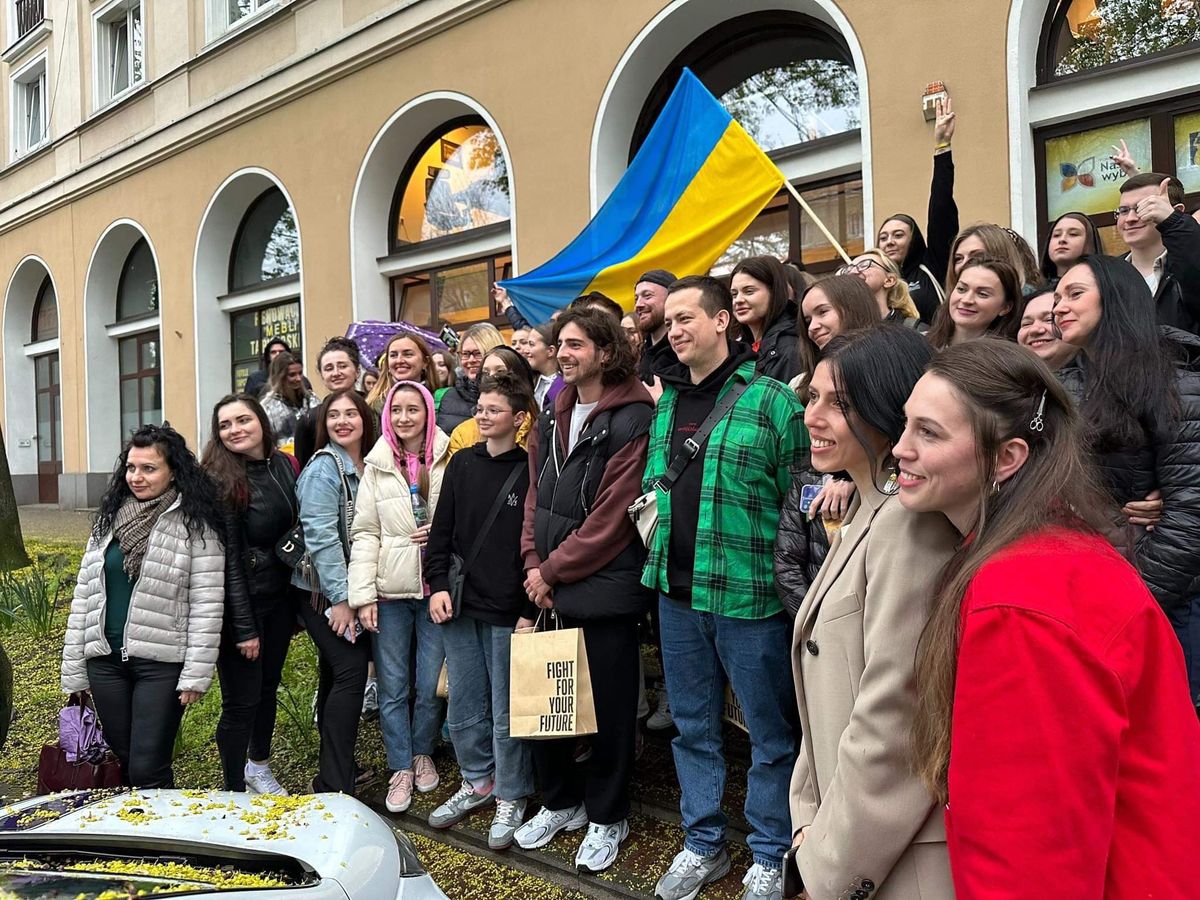 Дурнєв та Дантес в Українському домі у Варшаві