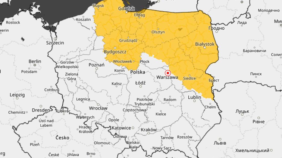 Pogoda. Burze pognębią znaczną cześć kraju. Ostrzeżenia IMGW