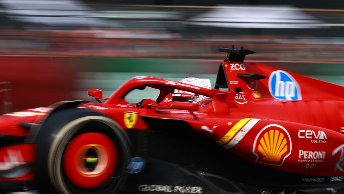 MEXICO CITY, MEXICO - OCTOBER 27: Charles Leclerc of Ferrari competes on track during the F1 Grand Prix of Mexico at Autodromo Hermanos Rodriguez in Mexico City, Mexico on October 27, 2024. (Photo by Daniel Cardenas/Anadolu via Getty Images)