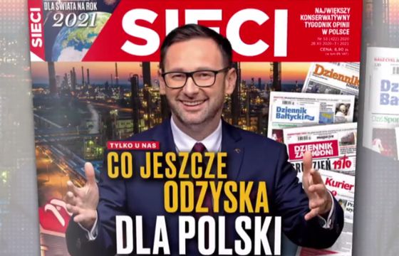 Prezes Orlenu Daniel Obajtek Człowiekiem Wolności tygodnika „Sieci”