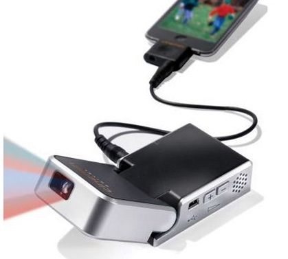 Kieszonkowy projektor dla iPhone’a lub iPoda! 1