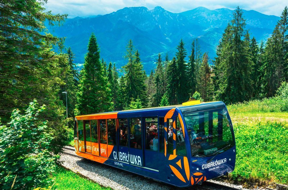  Wagonik kolei linowo-terenowej PKL na Gubałówkę 
