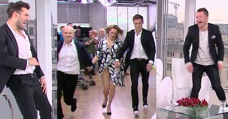 Maślak, Choiński i Florek tańczą w "Dzień Dobry TVN"