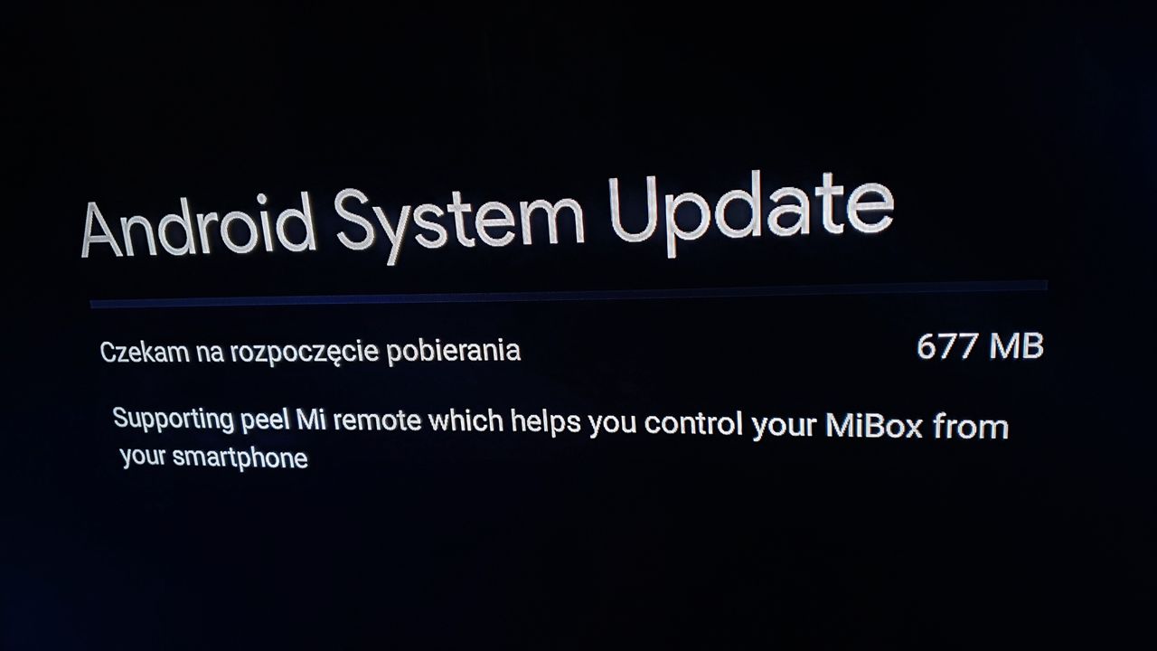 Mi Box dostał aktualizację Androida TV, fot. Oskar Ziomek.