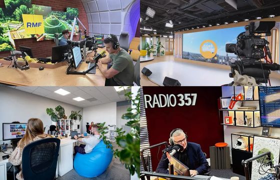 Z wizytą w redakcjach. Tam byliśmy w 2025 roku
