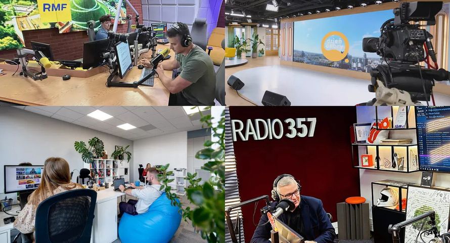 Z wizytą w redakcjach. Tam byliśmy w 2025 roku