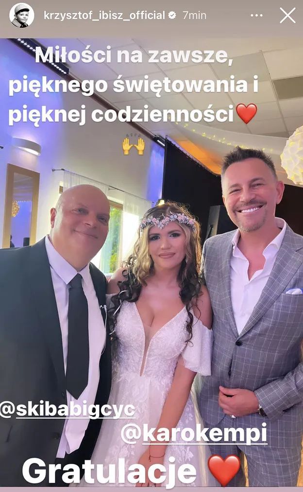 Skiba i Karolina Kempińska są już po ślubie