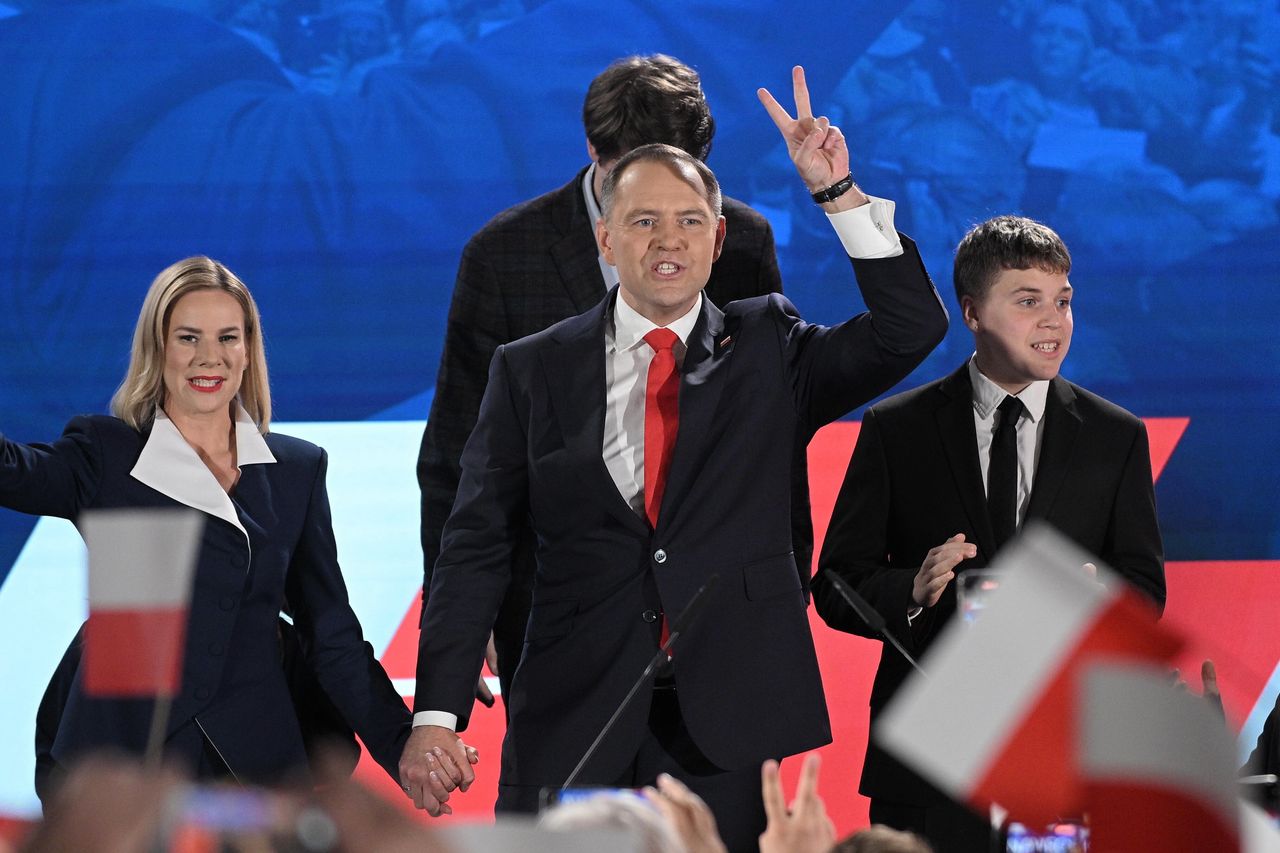 Pierwsze słowa Nawrockiego po wynikach exit poll